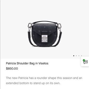 MCM handbag “Patricia”